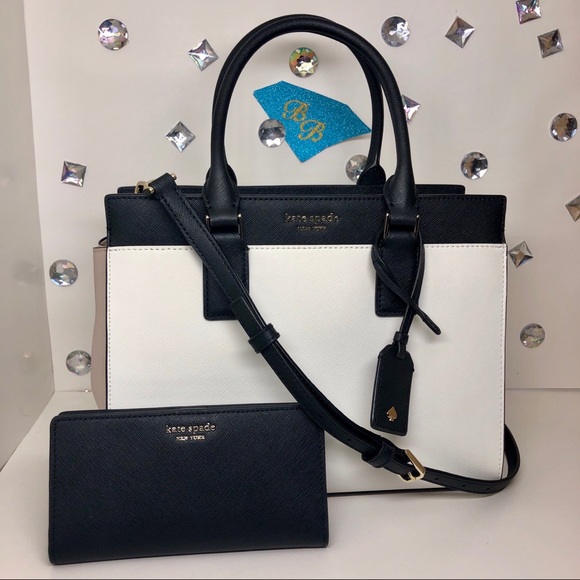 kate spade Handbags - KATE♠️SPADE Cameron Medium Satchel + Wallet Set